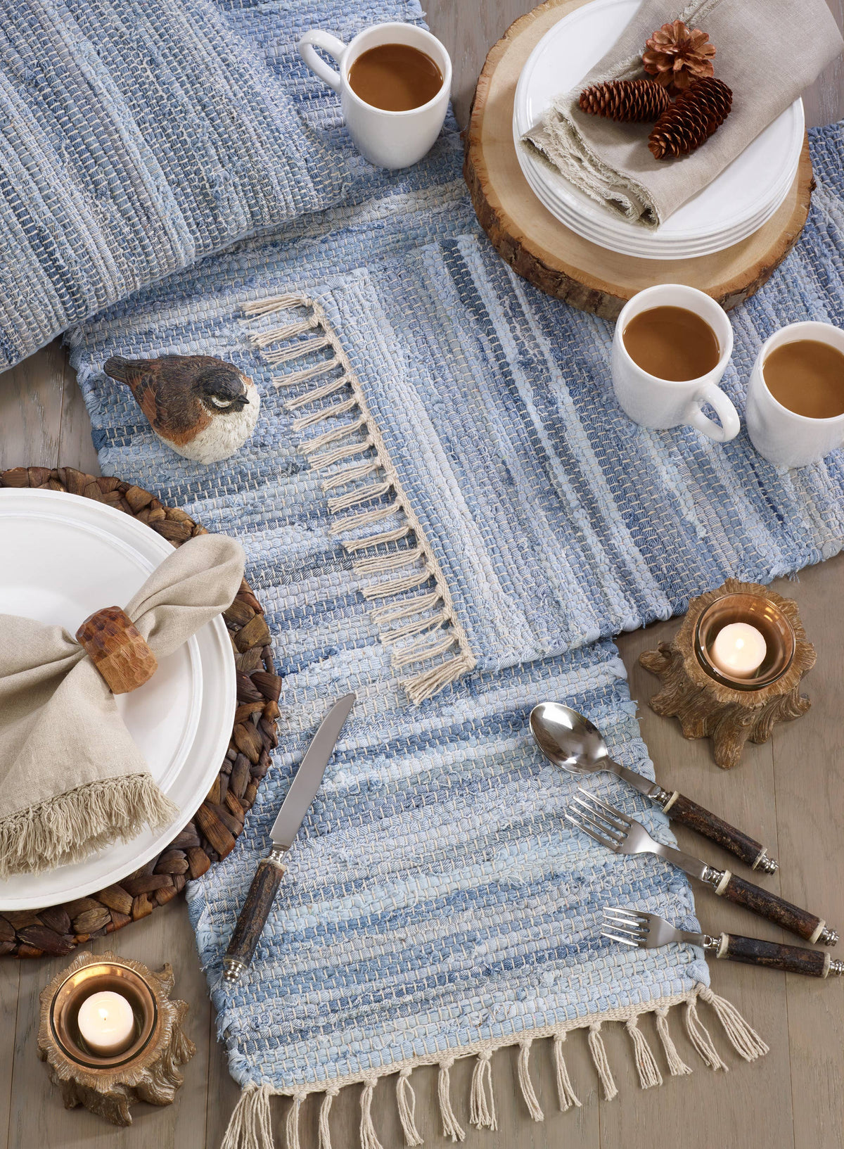 Denim Chindi Runner