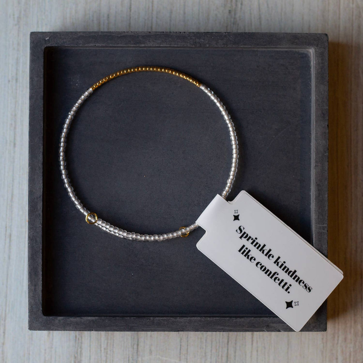 Norah Bangle-Pearl | Beaded Bracelet | Delicate Jewelry