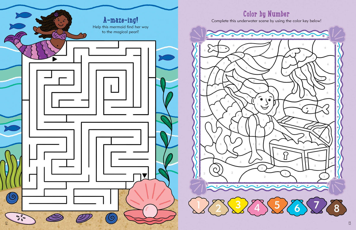 Mermaids Activity Book