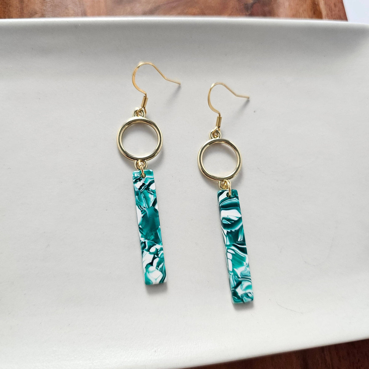 Isabella Earrings - Sea Green // Jewelry, Gifts