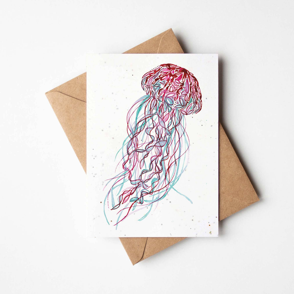 Jellyfish Plantable Greeting Card