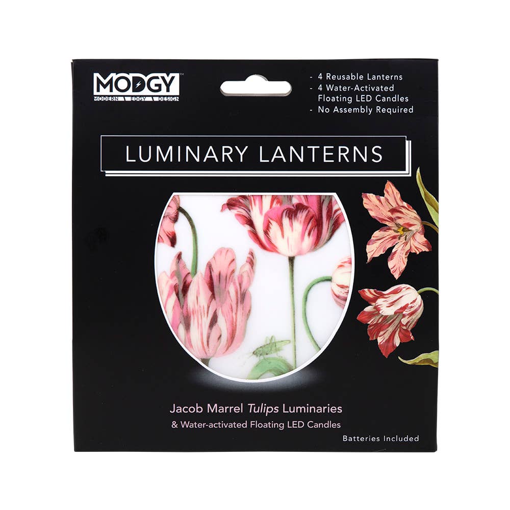 Luminary Lantern - Jacob Marrel Tulips