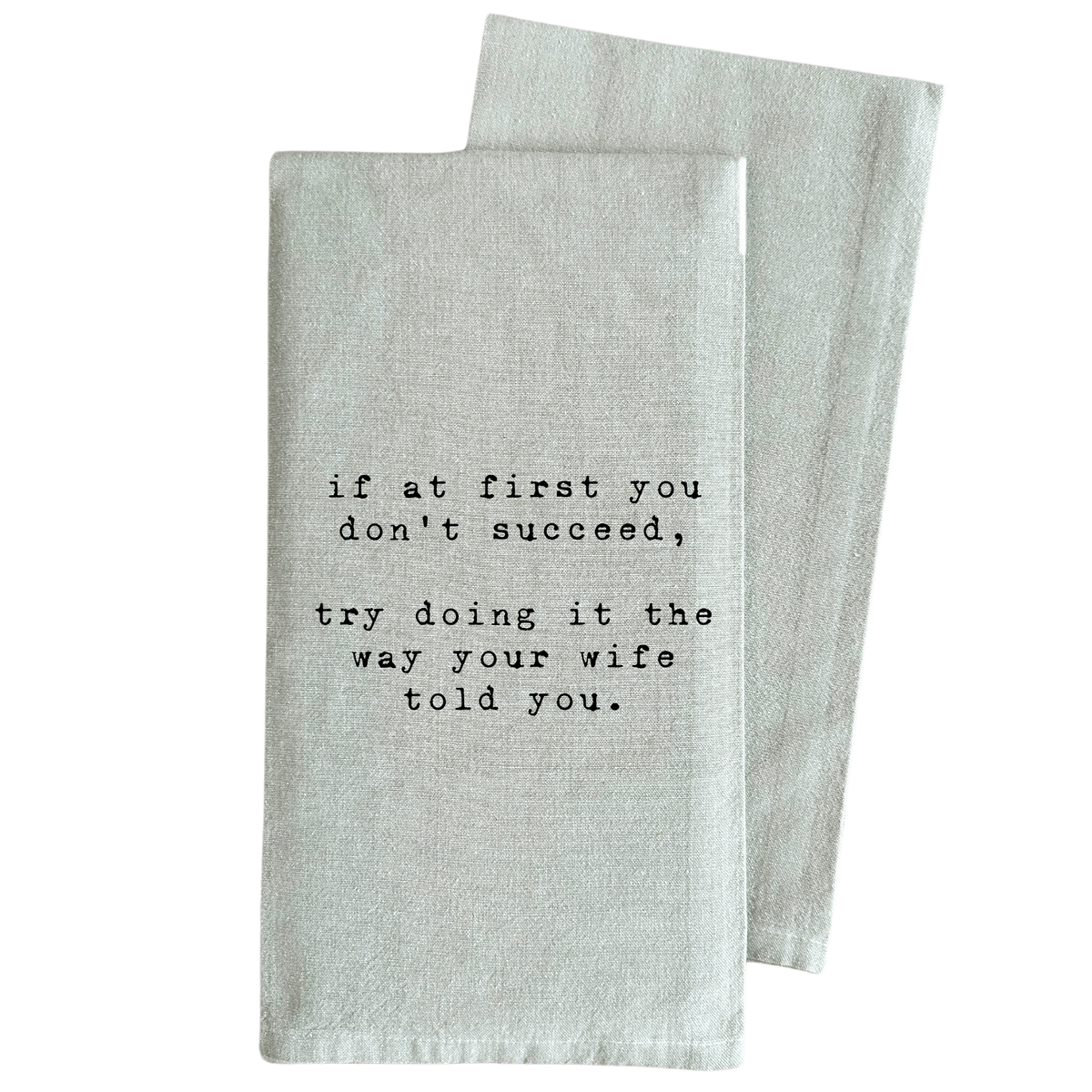Succeed Tea Towel