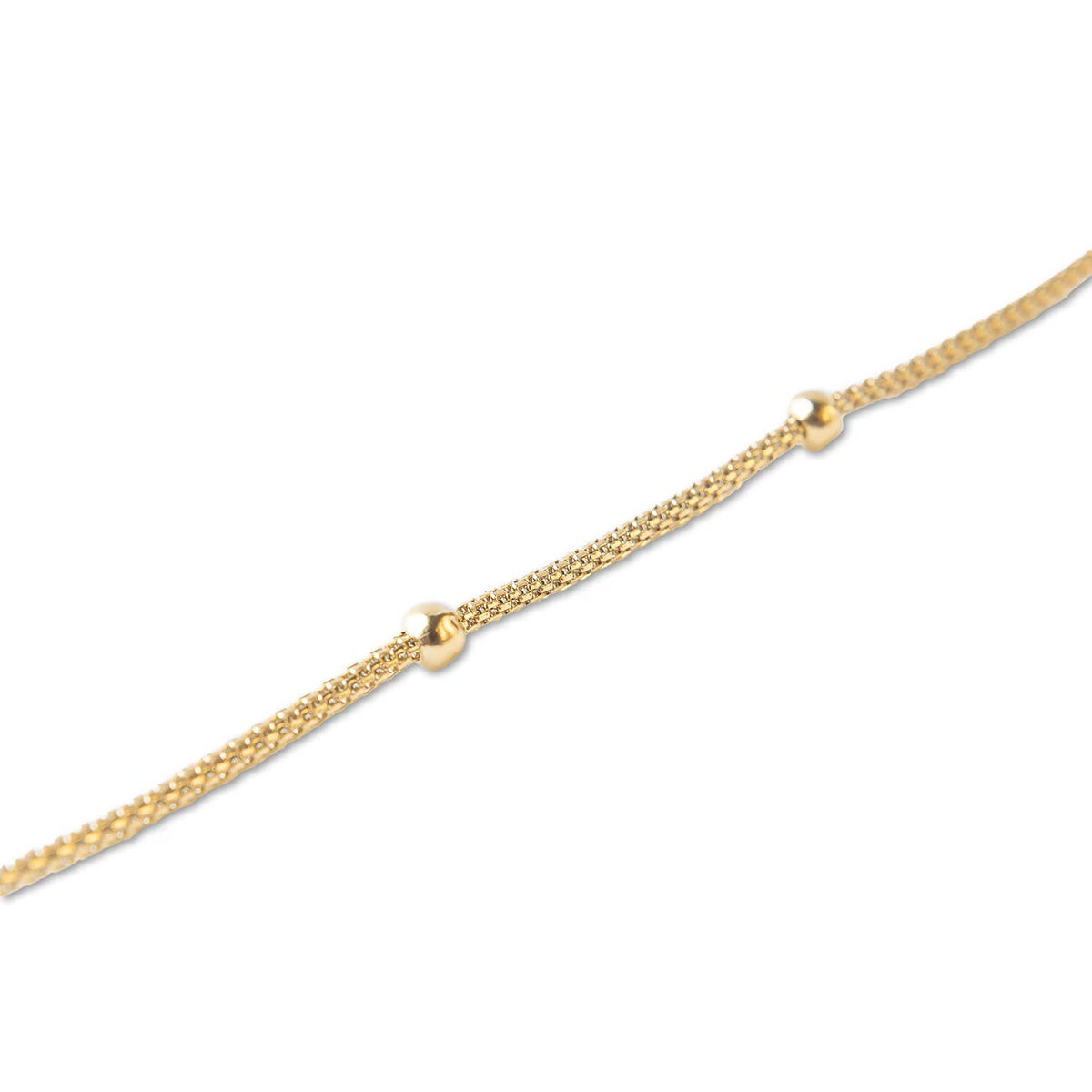 Gold Chain Bracelet-Satellite, Gilded Collection