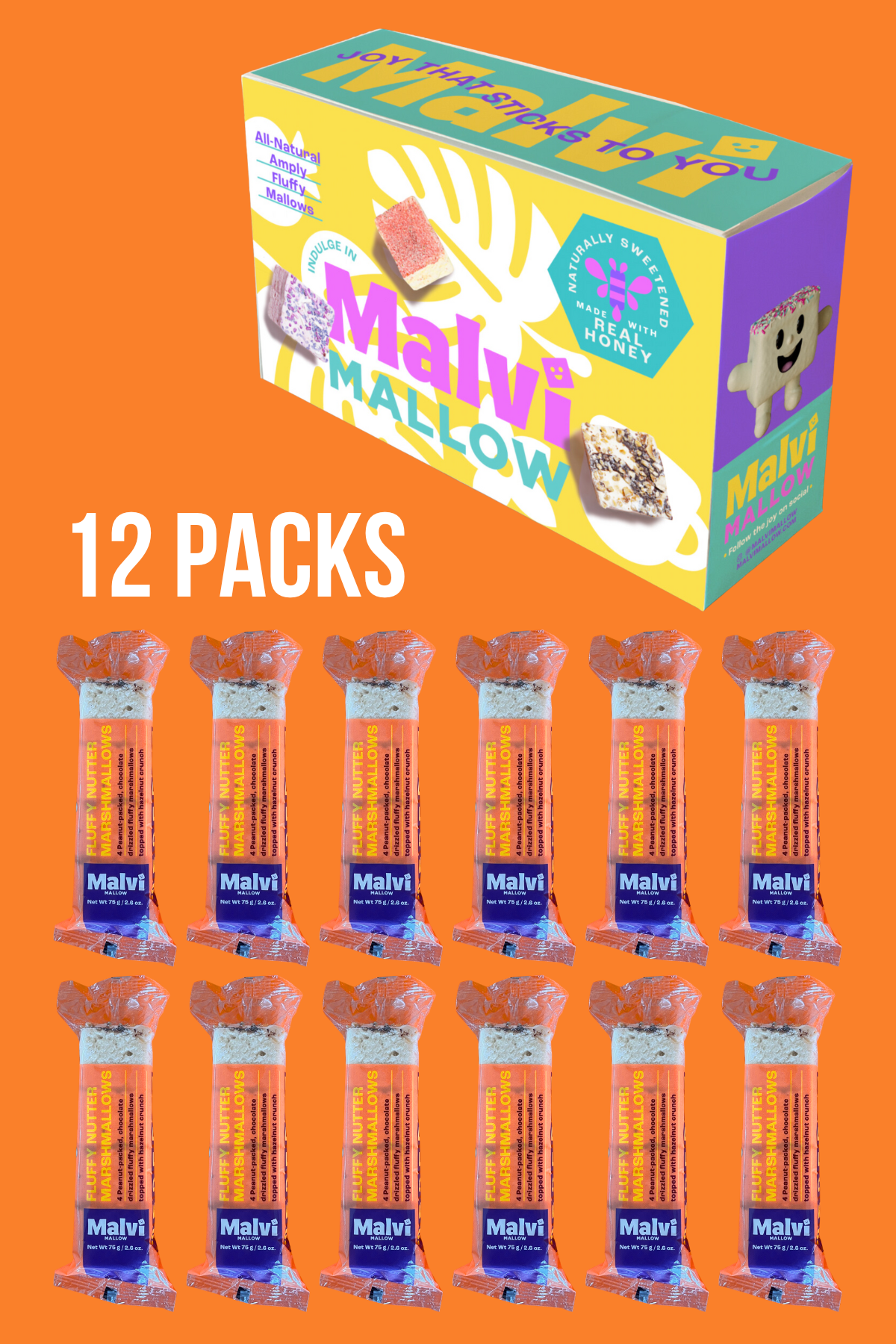 Fluffy Nutter 4-Pack Marshmallows