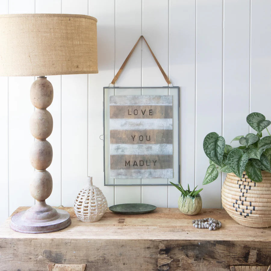 12"x16" Love You Madly Art Poster