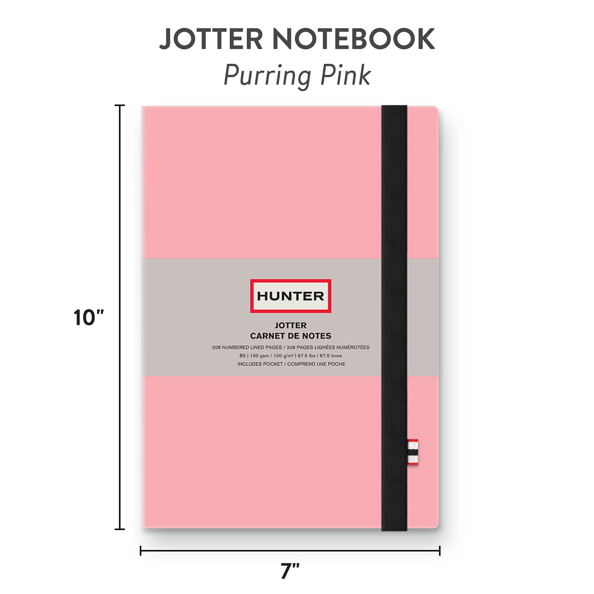 Jotter Purring Pink (Lined) Hunter