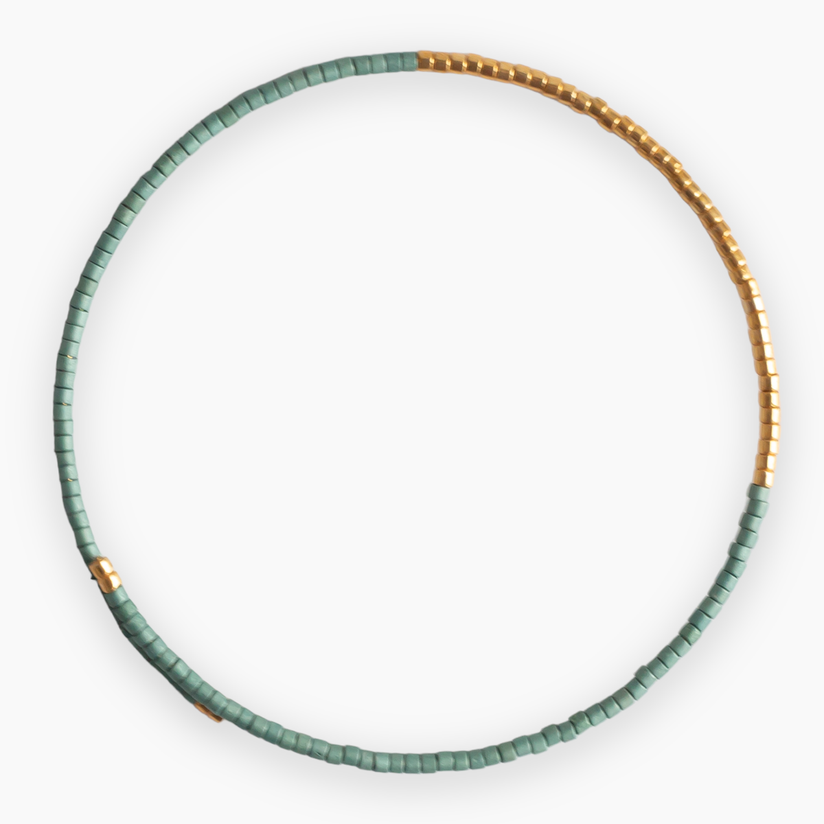 Norah Bangle-Turquoise | Beaded Bracelet | Delicate Jewelry