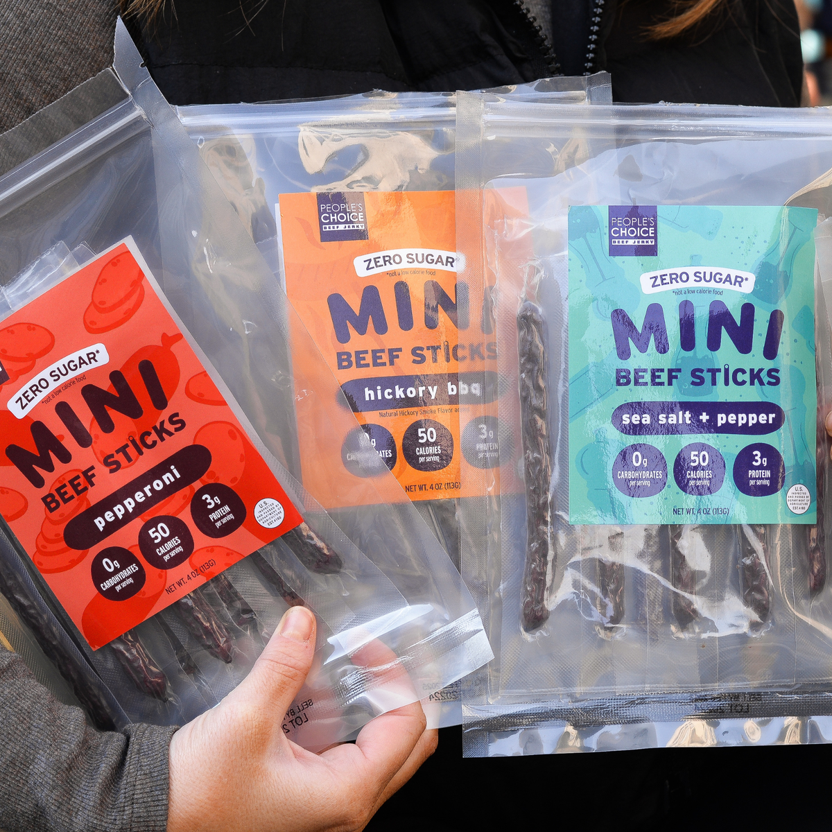 Mini Sticks - Hickory BBQ Beef Sticks