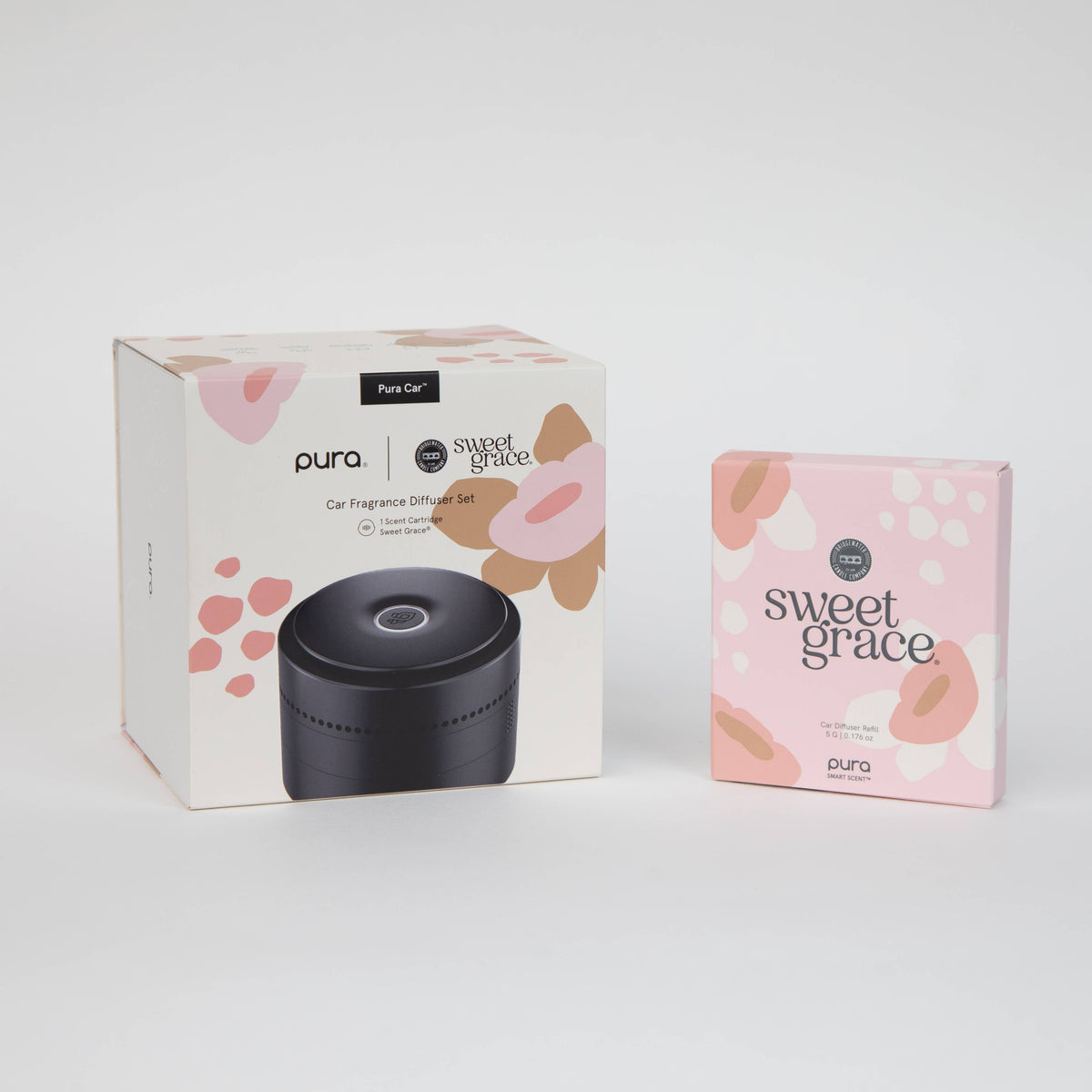 New! Bridgewater + Pura Car Diffuser Set with Sweet Grace