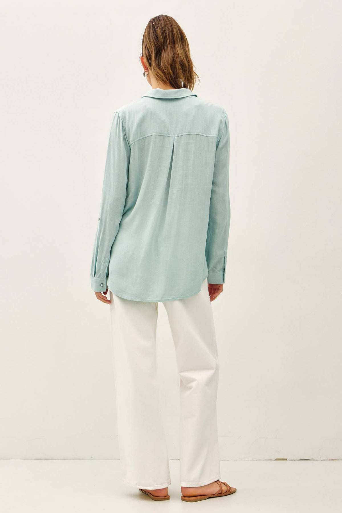 SPRING BUTTON DOWN SHIRT
