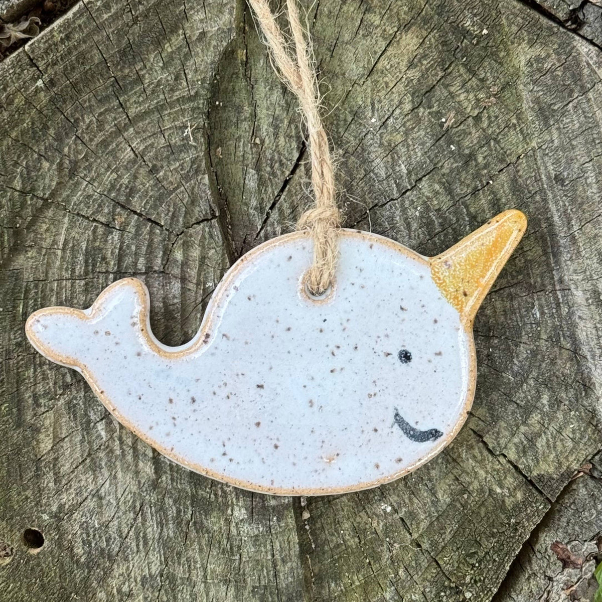 Ornament - Narwhal - Holiday Decor - Beach Gifts