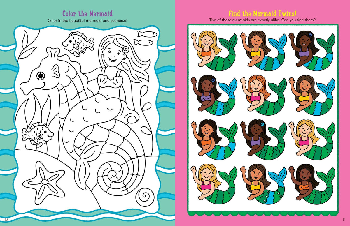 Mermaids Activity Book