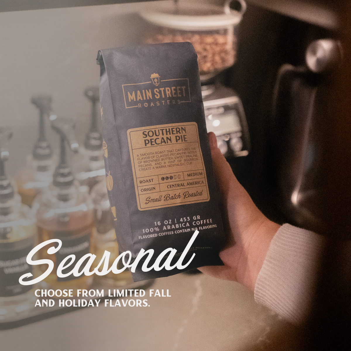 Pumpkin Spice Seasonal Flavored Coffee