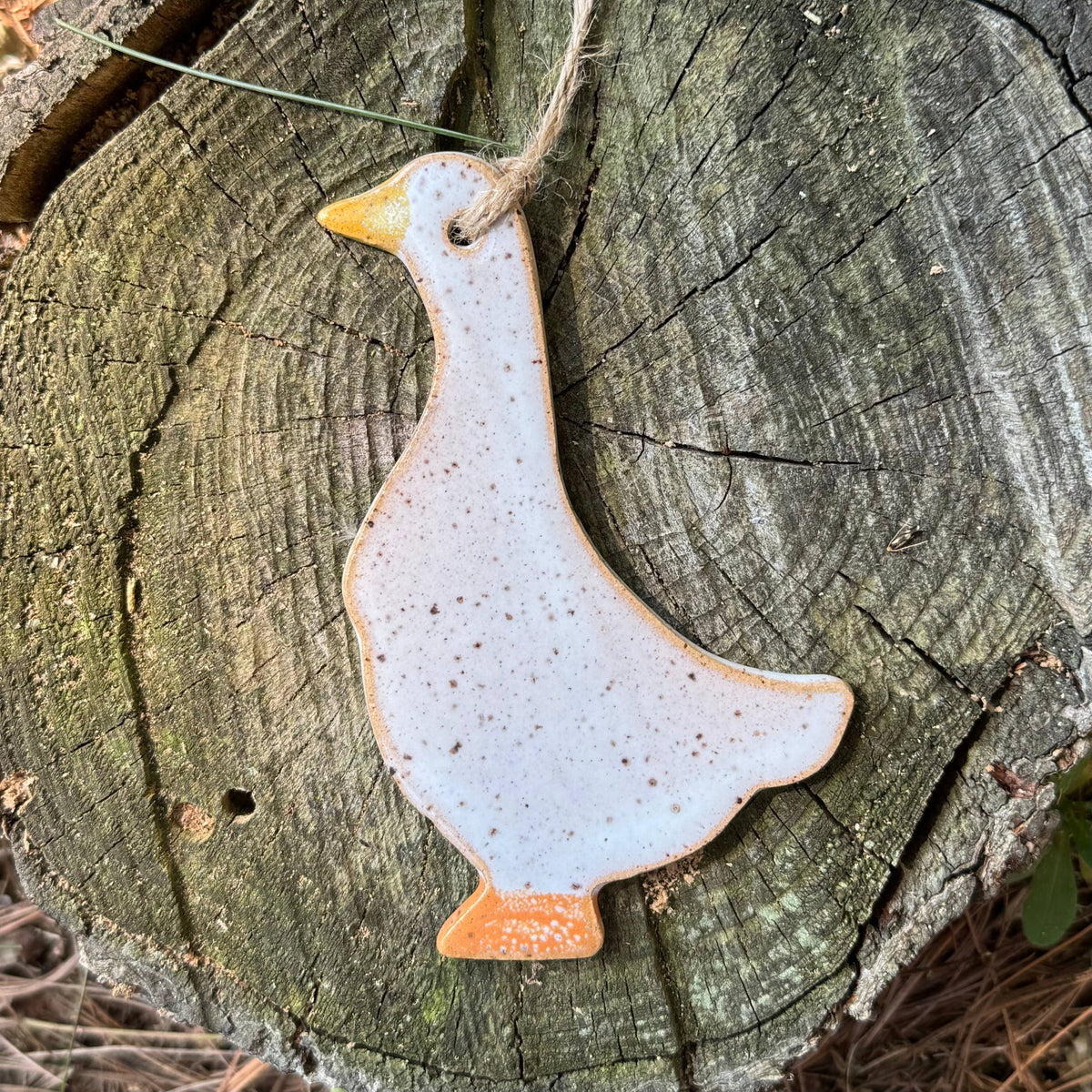 Ornament - Goose - Holiday Decor - Silly Goose