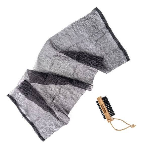 Brodeo Drive Shower Beer Scrub Kit