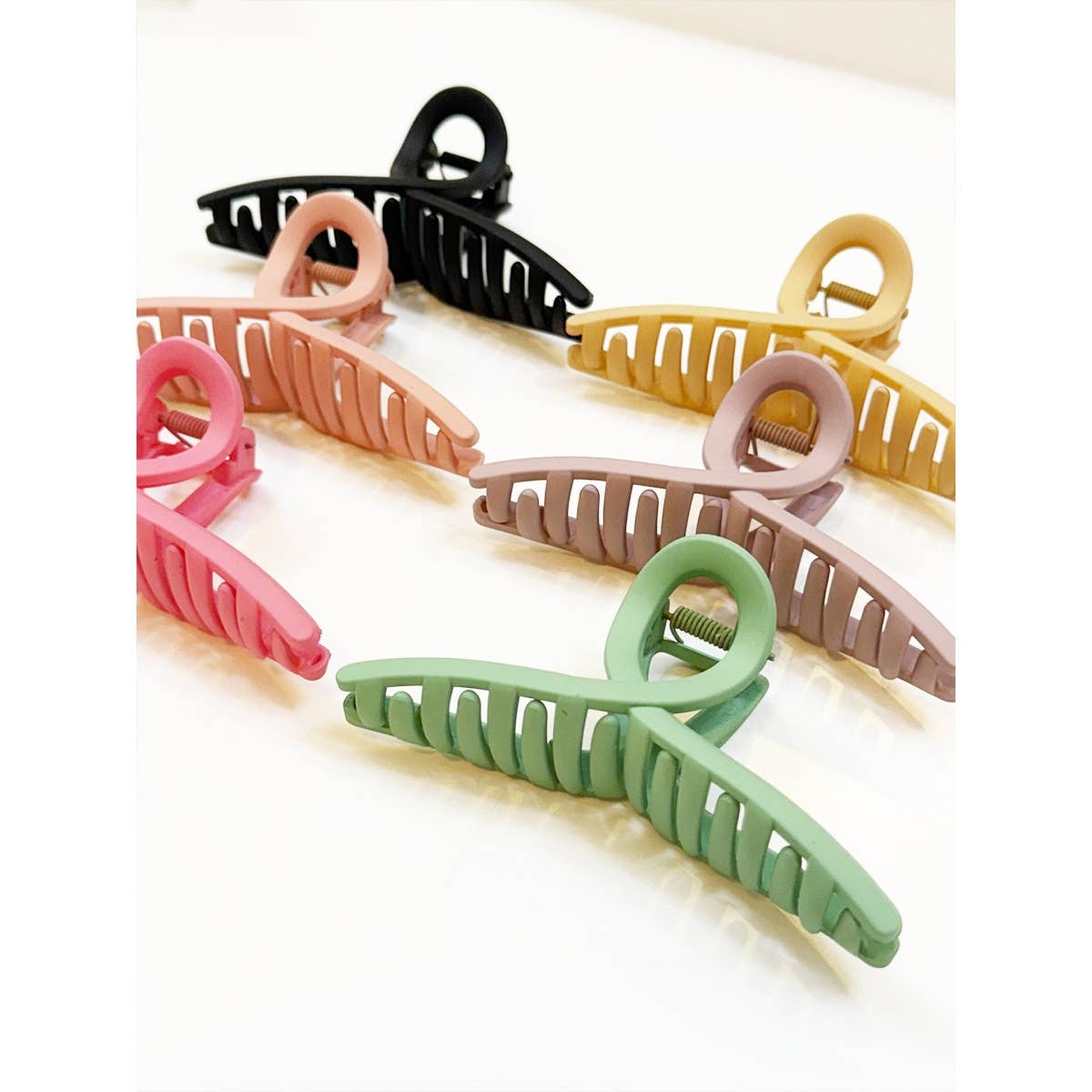 Matte Jaw Clip for Thin Fine Thick Hair