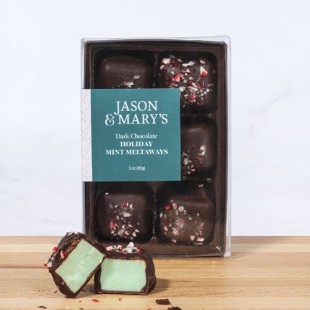 Dark Holiday Mint Meltaway Gift Box