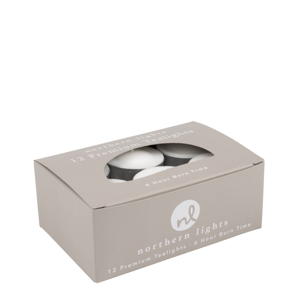 Unfragranced Tealight Candles - 12pc Box