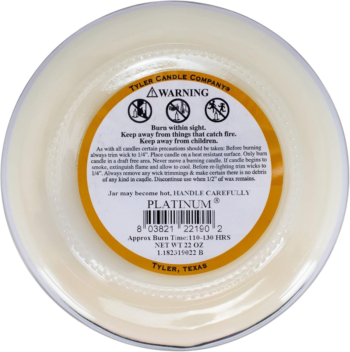 Platinum® Tyler Candle 22 oz