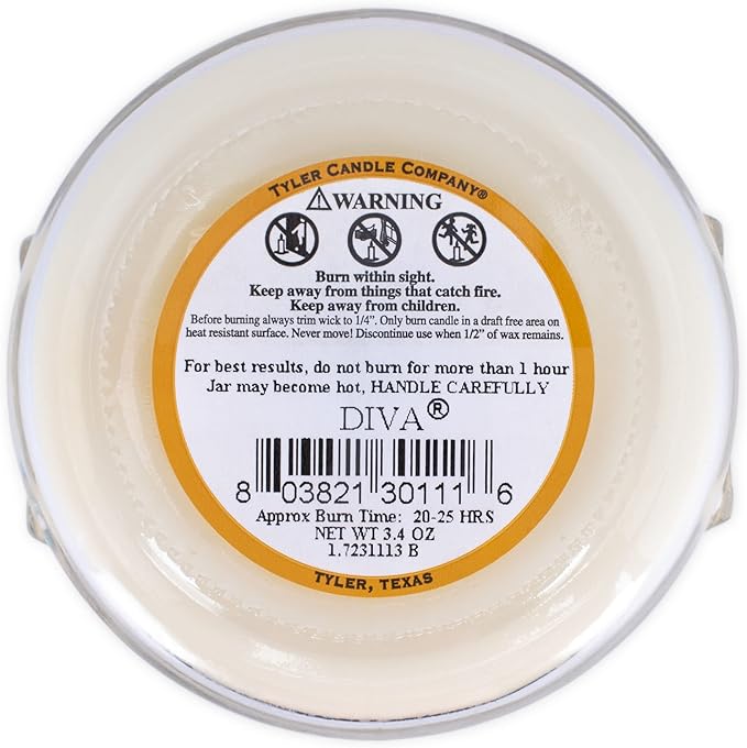 Diva Tyler Candle 3.4 oz