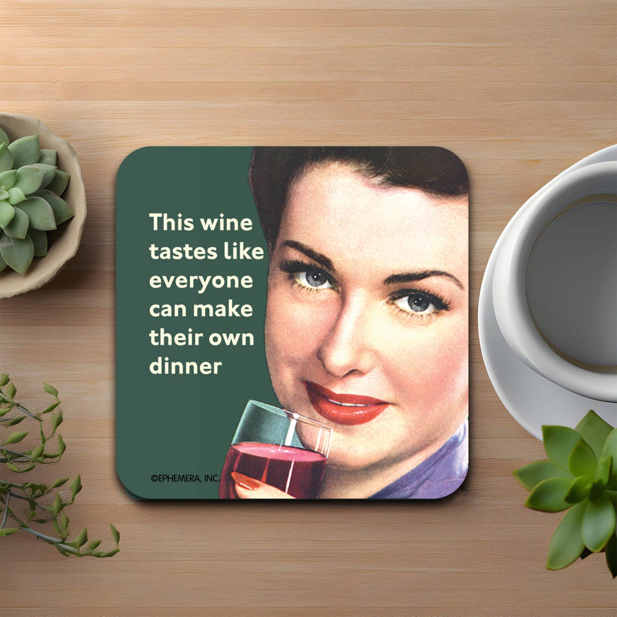 This Wine Tastes Like... coaster