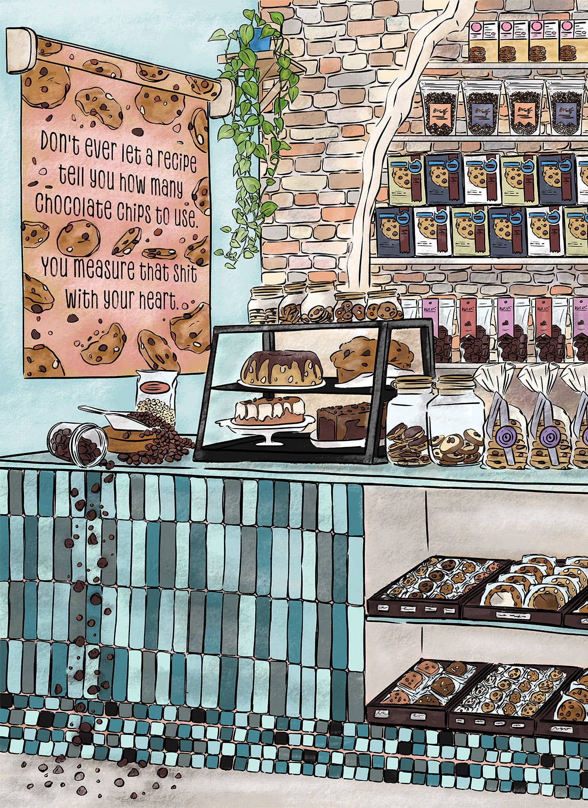 Chocolate chips | Measure that shit | adult jigsaw puzzles