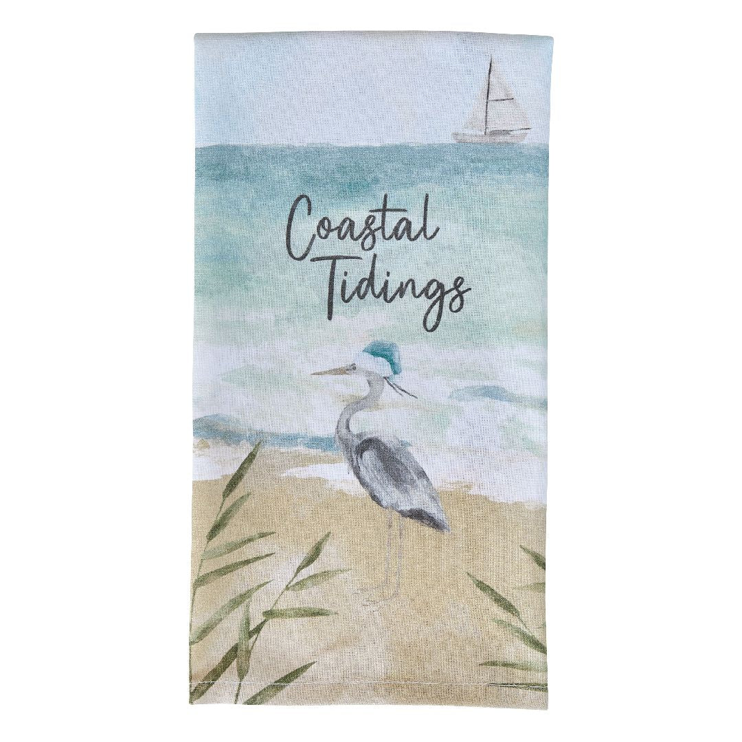 Coastal Tidings Dishtowel