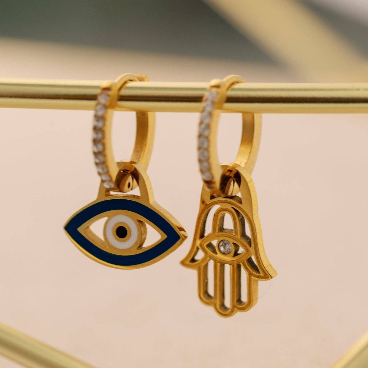Evil Eye Earring Charm - Set of 2