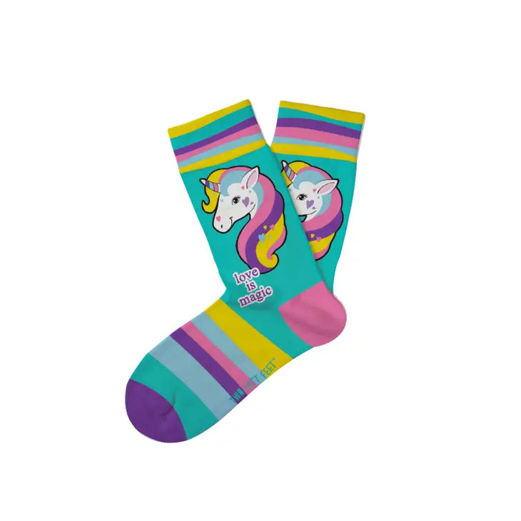 Love Is Magic Two Left Feet Kid's Socks
