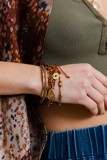 Tiger Eye Stackable Bracelet