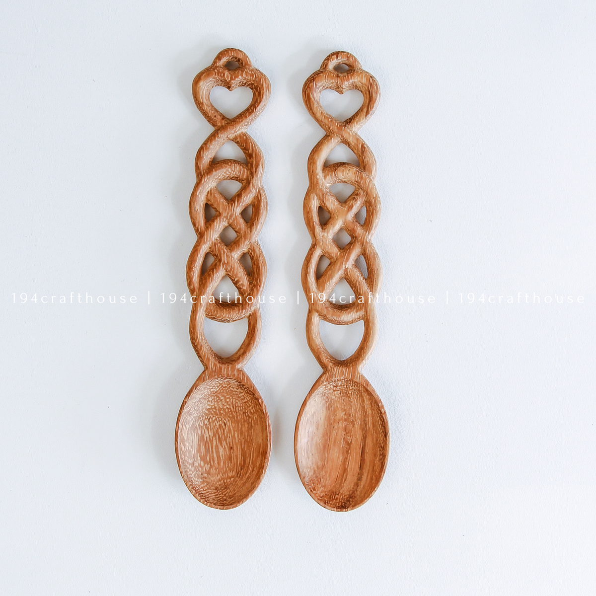 Welsh Love Spoon - Wooden Heart Spoon - Valentine Gifts