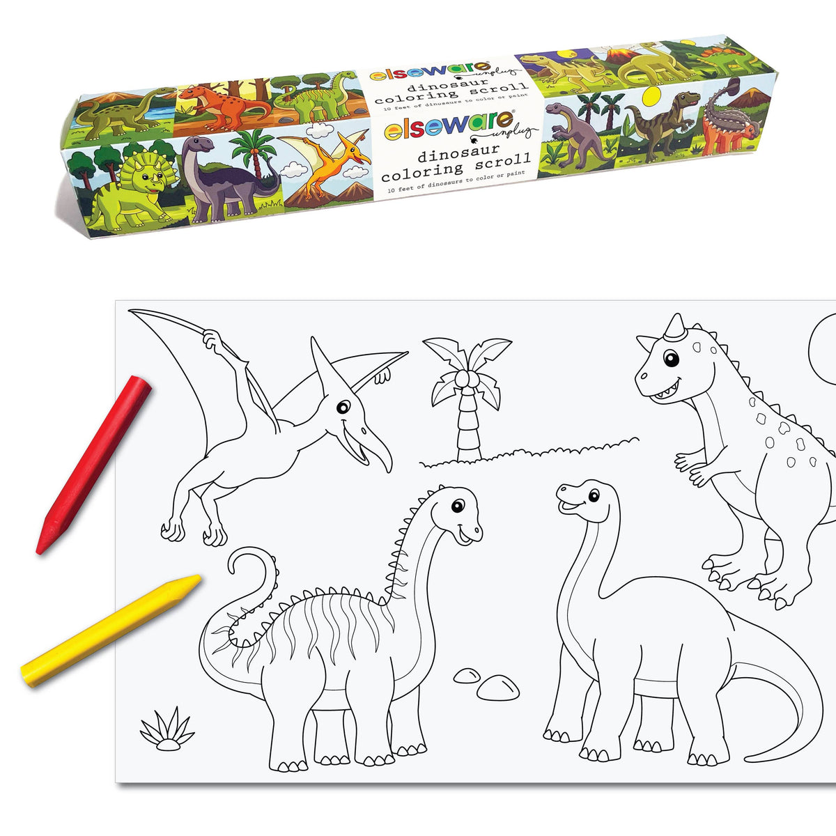 Coloring Scrolls - 10ft with Adhesive Back