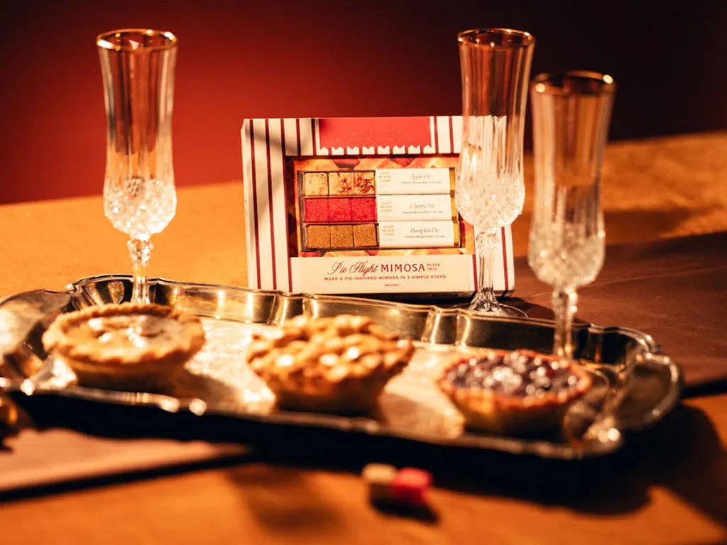 Pie Flight Mimosa Mixer Cubes, Apple, Pumpkin & Cherry