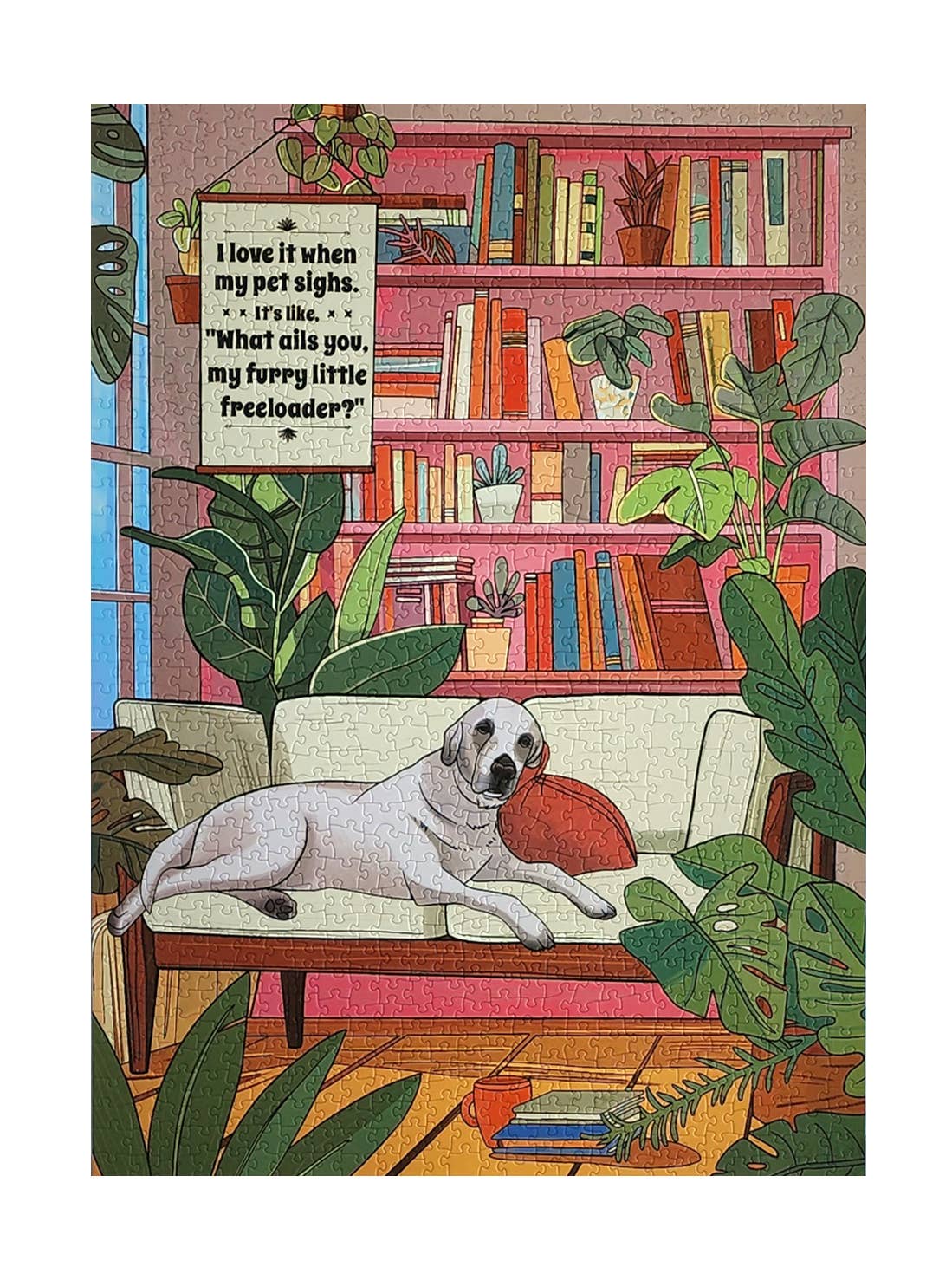 Love it when my pet sighs | Furry Little Freeloader | Puzzle
