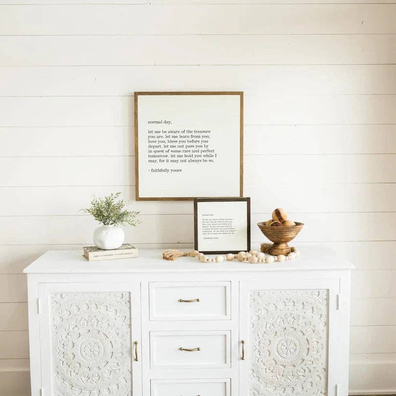 Normal Day | Wall Art