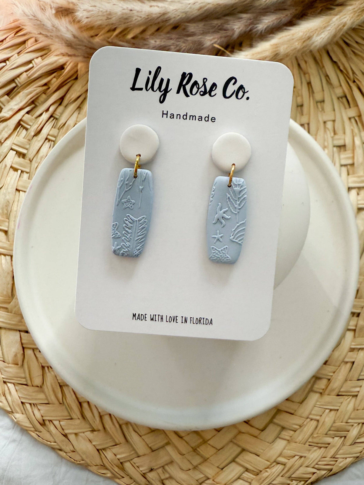 Beach Styles / Clay earrings / Women’s Earrings