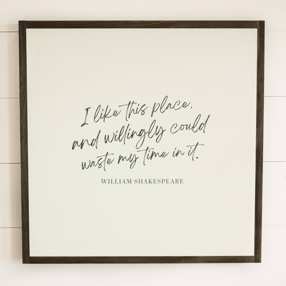 I Like This Place | Wall Art