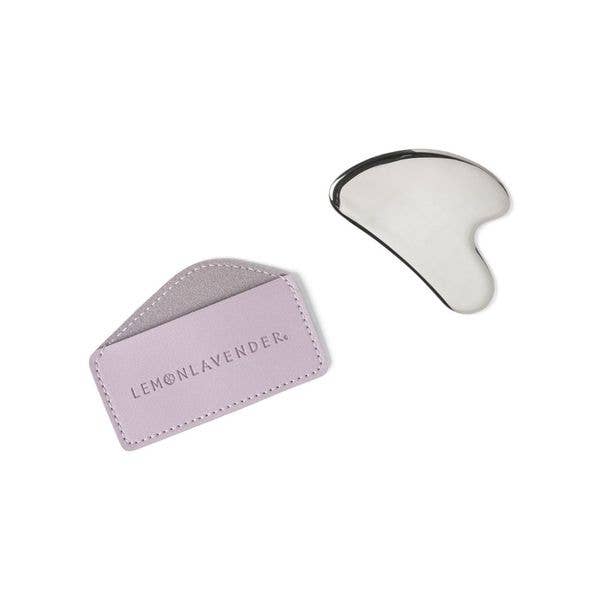 Lemon Lavender Oh My Guash Stainless Steel Gua Sha