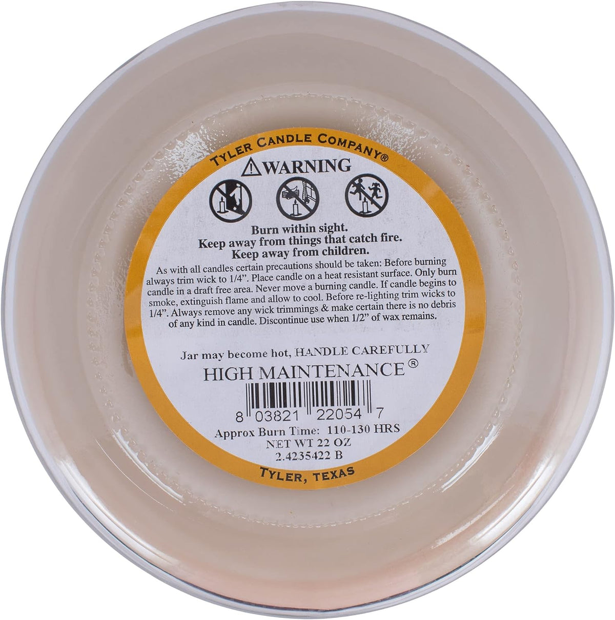 High Maintenance Tyler Candle 22 oz