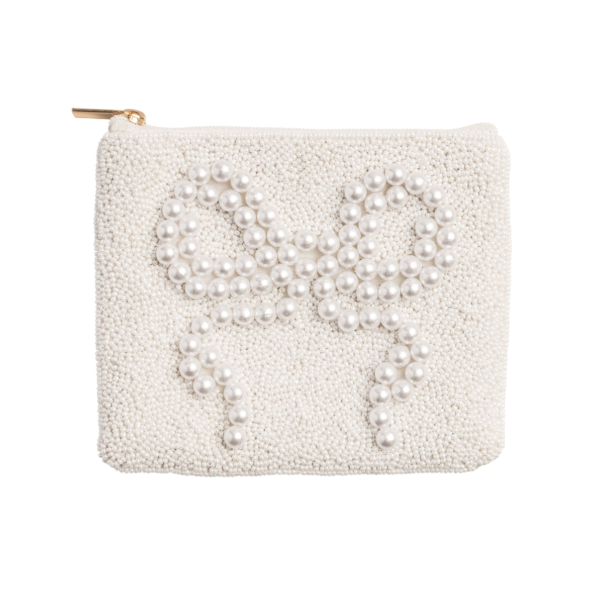 Pearl Bow Beaded Case