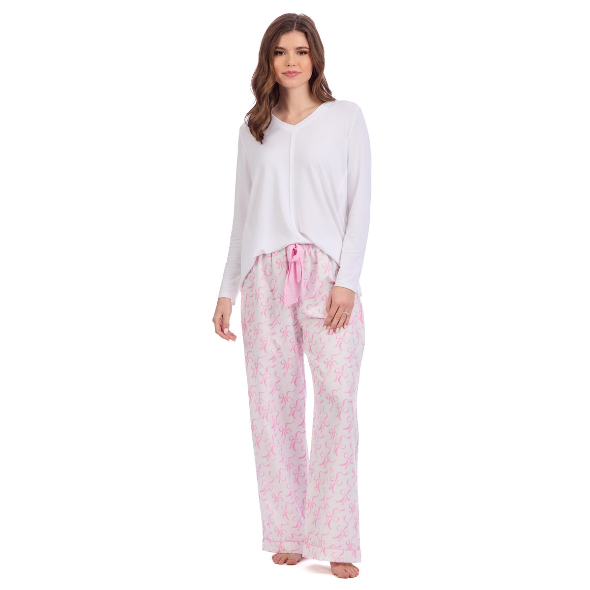 Mudpie Bow Pajama Pants