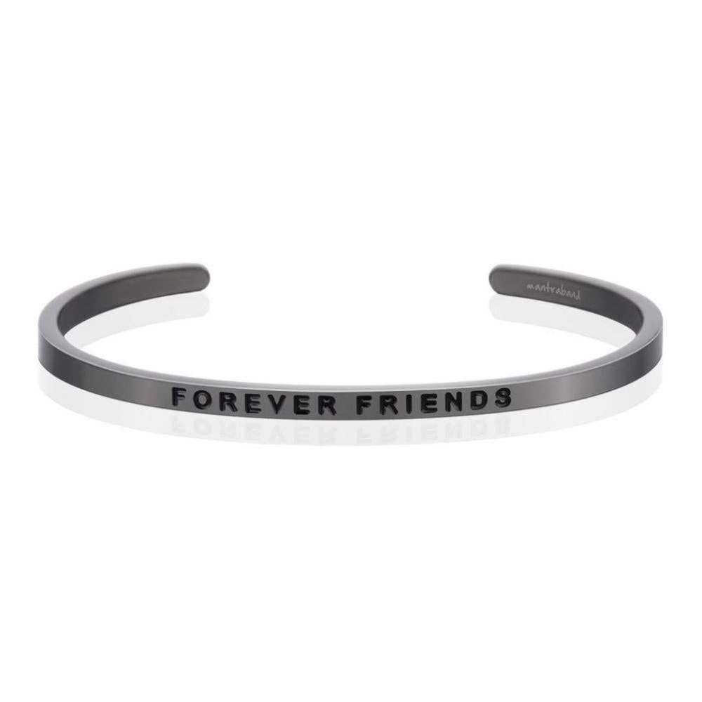 Forever Friends - inspirational mantraband® cuff bracelet