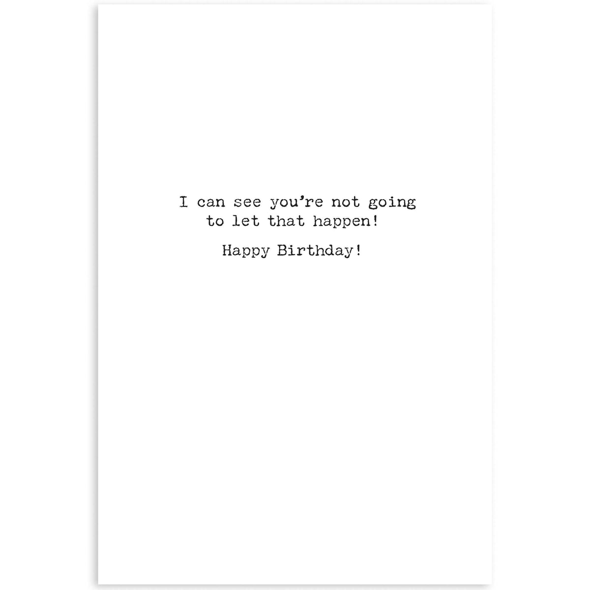 Grow Old Greeting Card