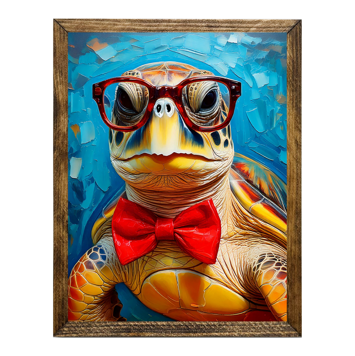 ARTISTIC SERIES TIMBERLAND- ANIMALS WITH GLASSES SEA TURTLE