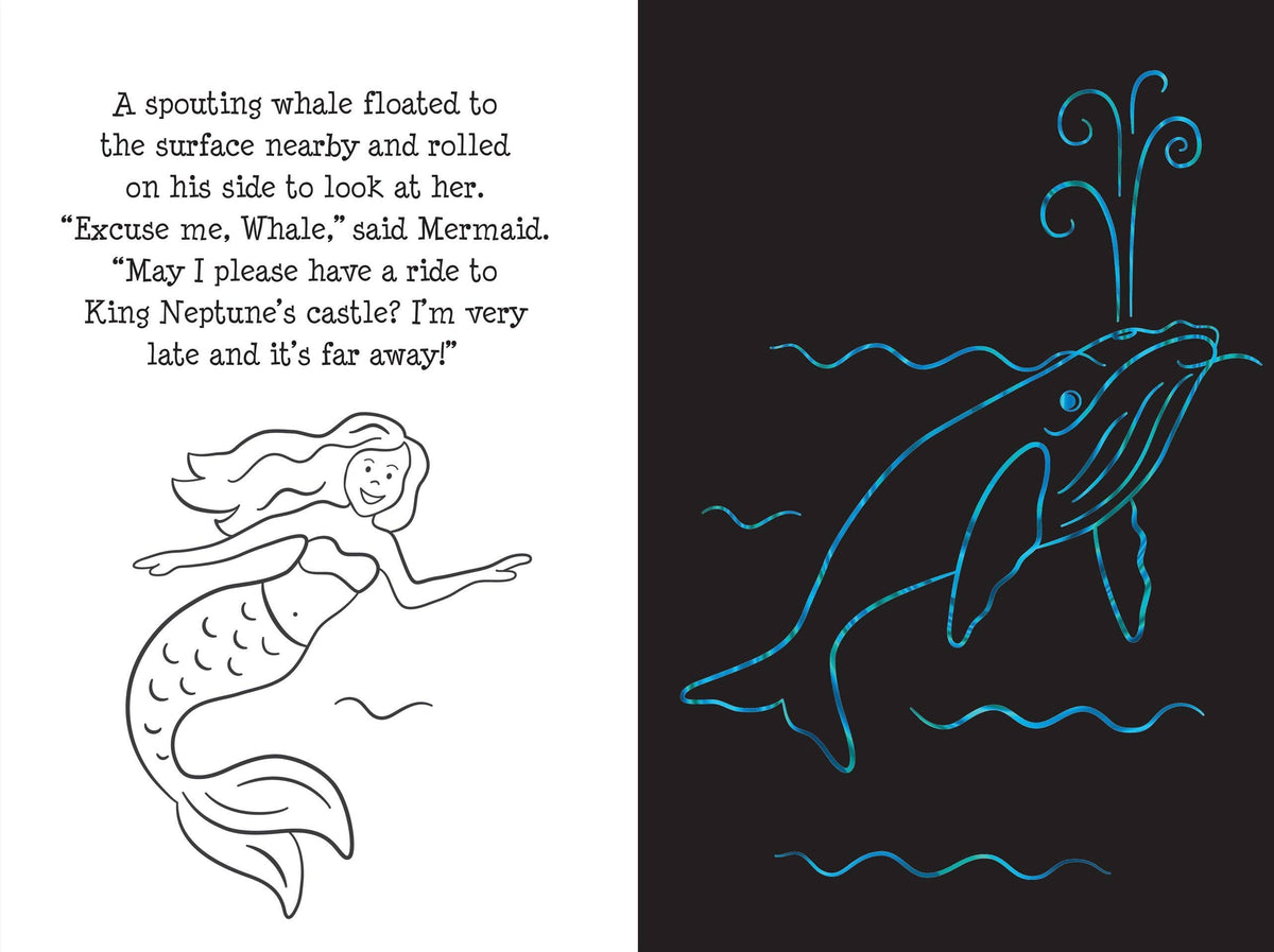 Mermaid Adventure Scratch and Sketch