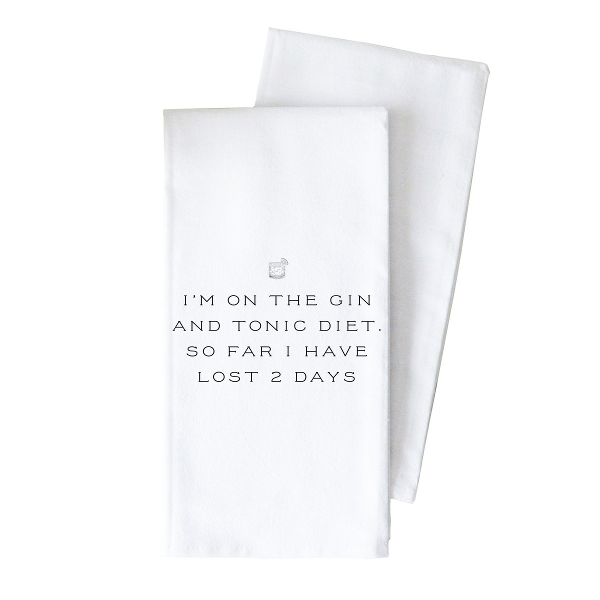 Gin and Tonic Tea Towel