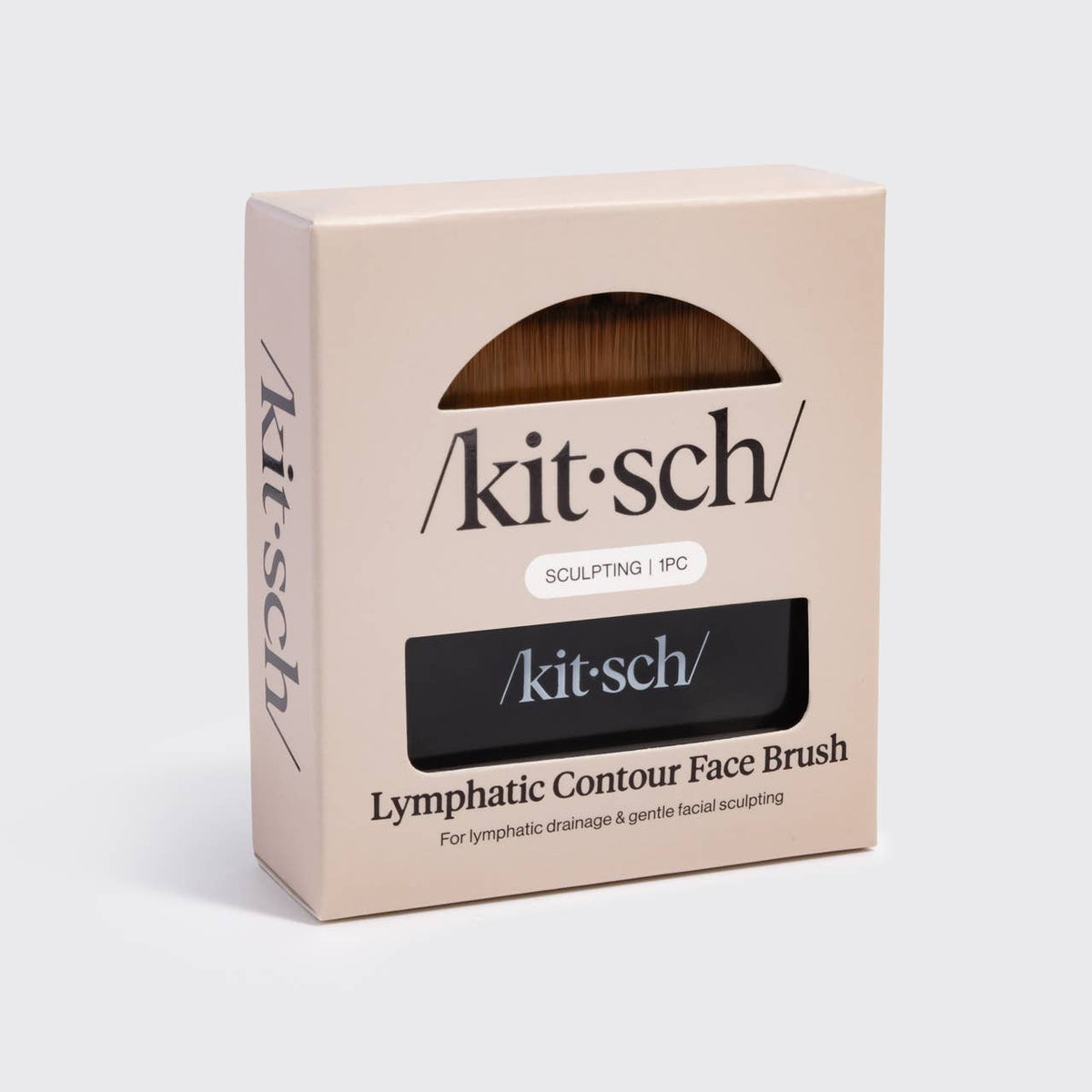 Lymphatic Contour Face Brush - Black