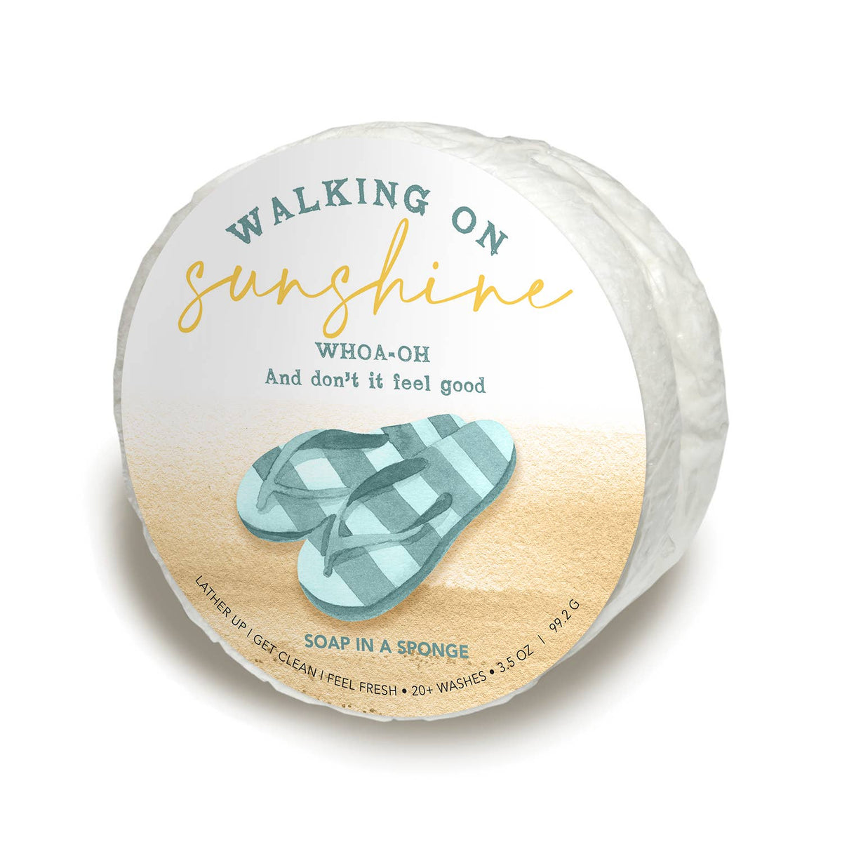 Walking on Sunshine Soap in a Sponge