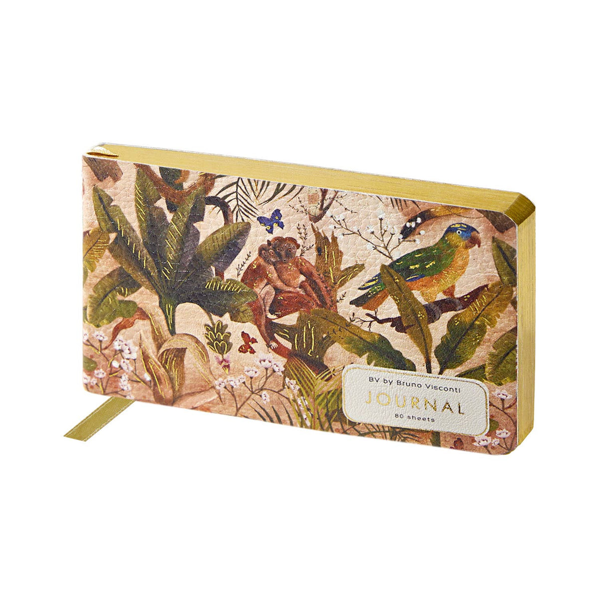 Horizontal Vegan Leather Weekly Planner - Jungle 